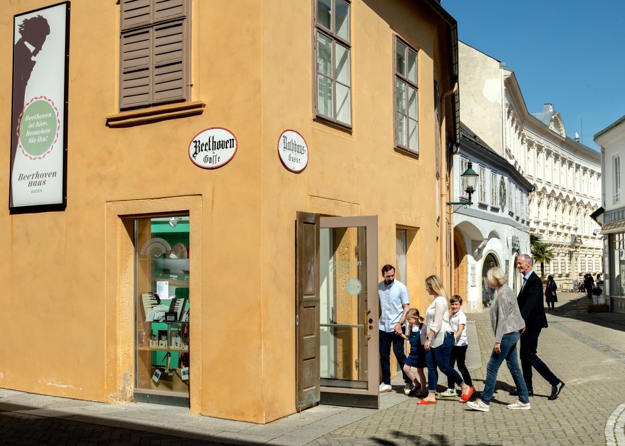 Das Beethovenhaus in Baden